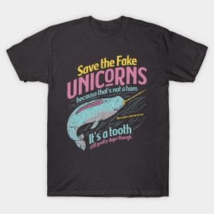 Save the Fake Unicorns T-Shirt